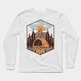 Summer Breeze: Nature's Embrace Long Sleeve T-Shirt